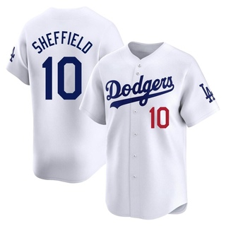 Limited Gary Sheffield Youth Los Angeles Dodgers Home Jersey - White